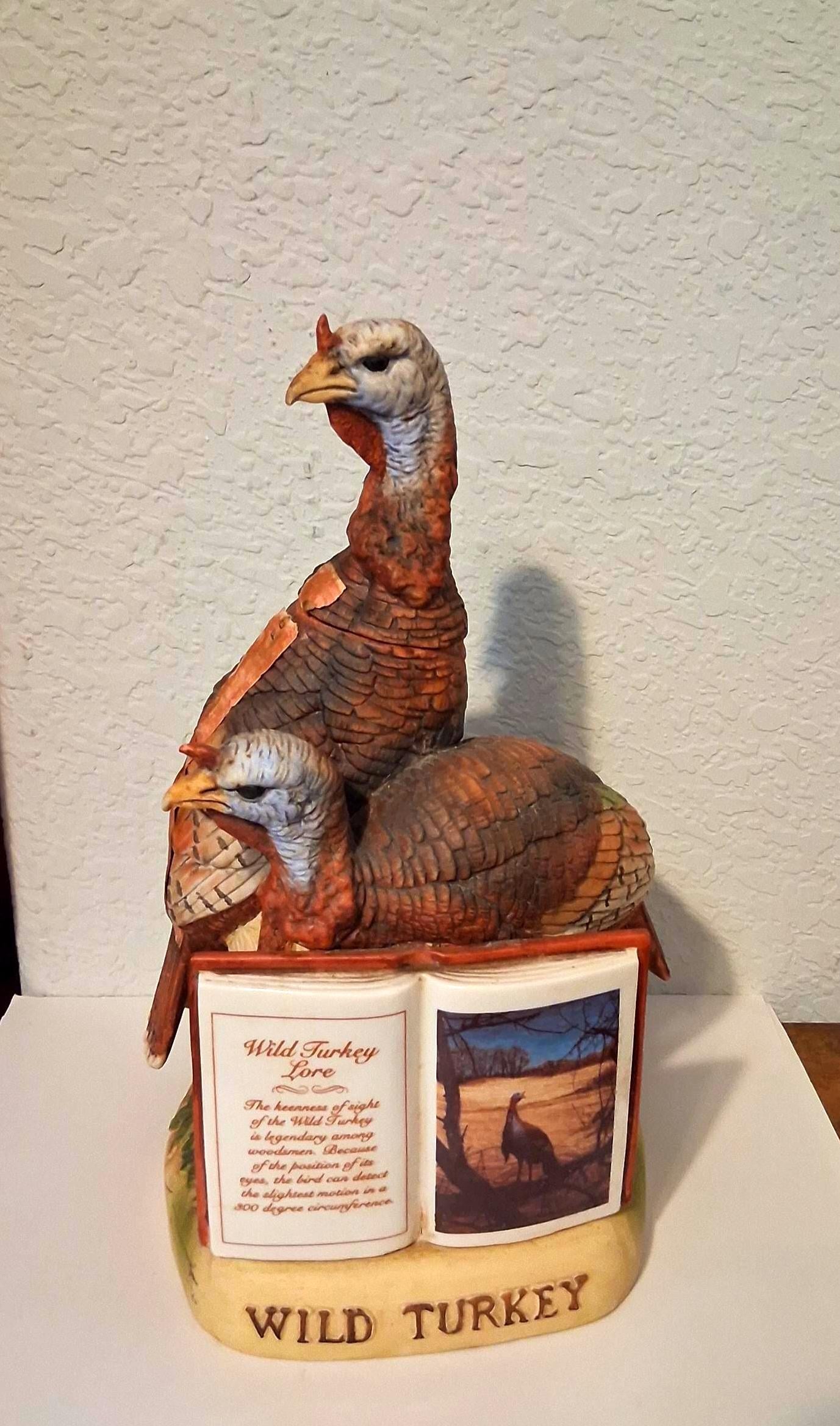 Wild Turkey Bourbon Turkey Bottle - Etsy