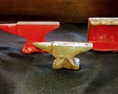 Blacksmith Mini Cast Iron Anvil used Sold as each