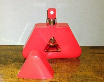 Red Triangle Liz Claiborne Eau De Toilette used Perfume Spray 80% Full used