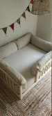 Quilted Linen Pillowcover Set - BED NOT INCLUDED 