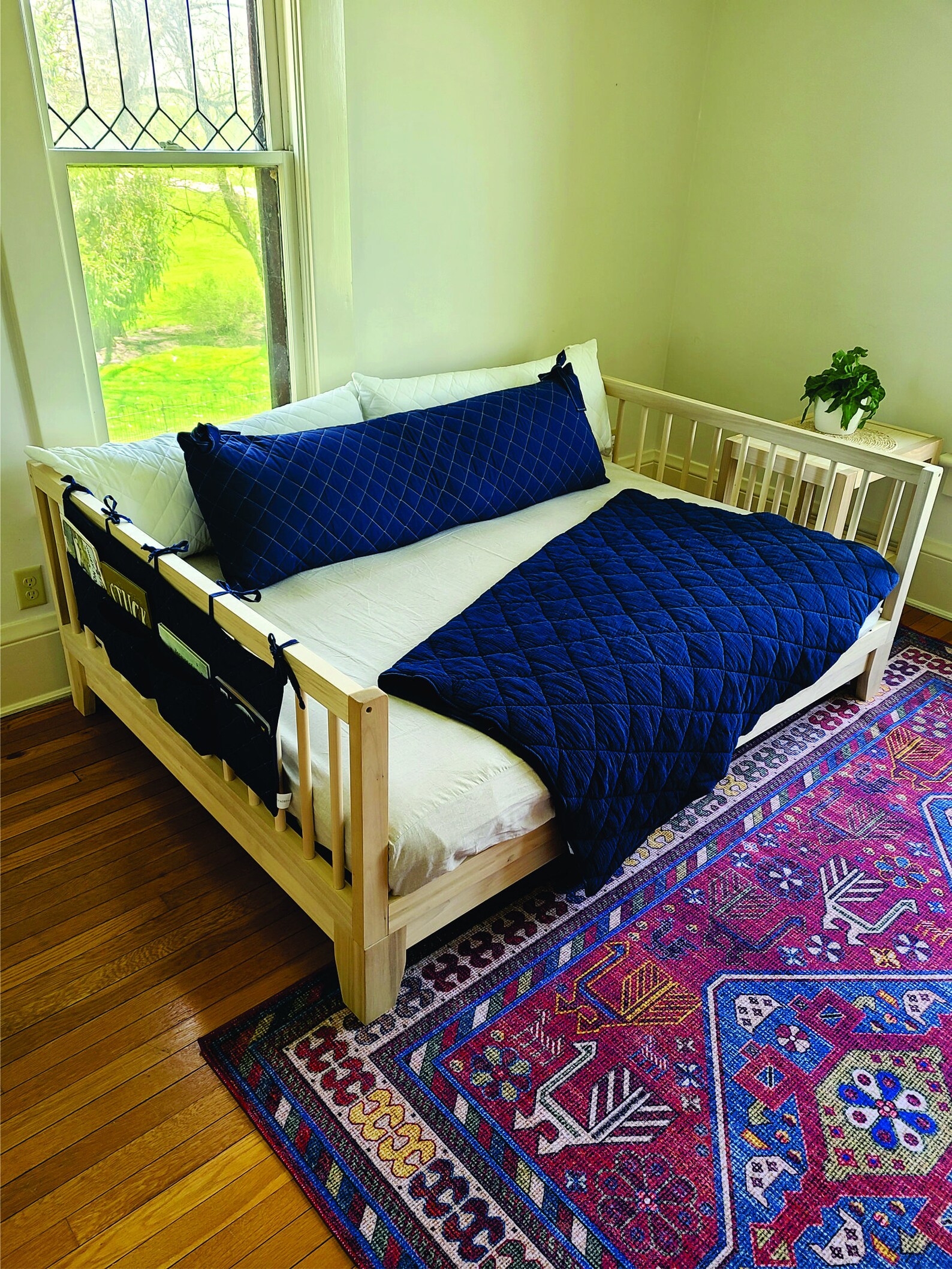 Montessori Floor Bed With Rails Twin Full or Queen Floor Bed Etsy UK