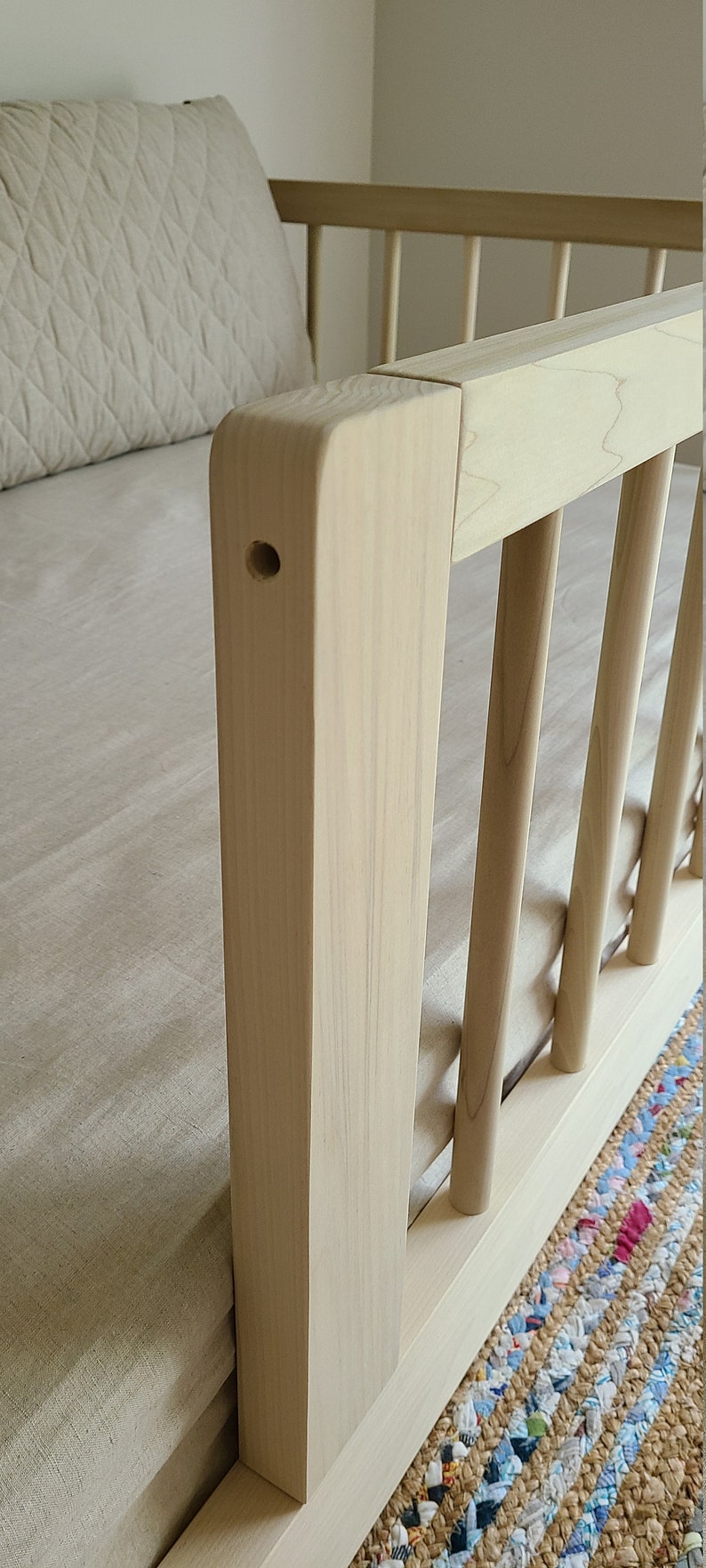 full size montessori bed with rails full size montessori bed with rails