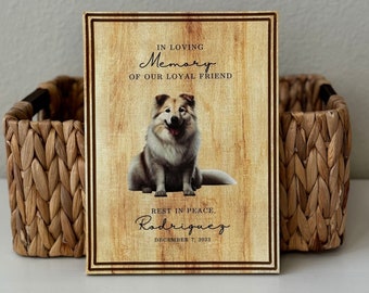 Pet Memorial Gift, Pet Memorial Keepsake, Pet Bereavement Gift, Dog Cat Loss Sympathy Gift