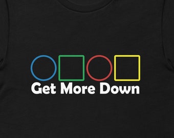 Get More Down Symbols Bella Canvas | Premium cotton | Short Sleeve | Phishy Inspired Phan Art | DTG | Phishy Halloween Sci-Fi