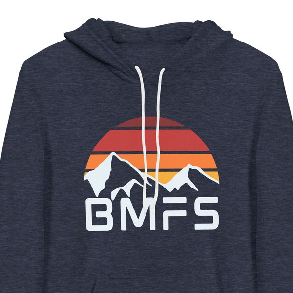 Bmfs Mountains Hoodie B+C | Premium cotton | Fan Inspired Art | 33 BMFS | DTG | Made in USA