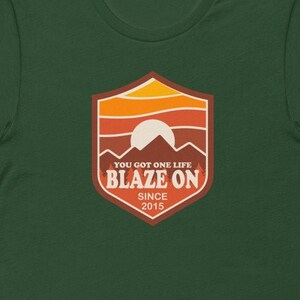 Blaze On Bella + Canvas | Premium cotton | Short Sleeve | Phish Inspired Phan Art | DTG | Phan Art
