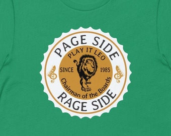 Page Side Rage Side Chairman Leo Bella + Canvas | Premium cotton | Short Sleeve | Phish Inspired Phan Art | DTG | Made in USA