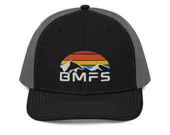 BMFS Sun Rise Embroidery Trucker Cap | R112 | Billy Lot | 33 Lid | BMFS