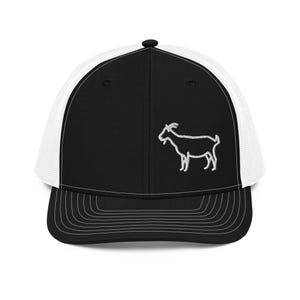 The Goat Embroidery Trucker Cap | R112 | Billy Lot | 33 Lid | BMFS