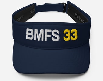 BMFS 33 | Flat Embroidery | Inspired Strings Art Cap | Lot Style Visor | Bluegrass Band Swag