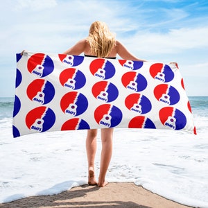 BMFS Guitar Beach Towel | 30&quot;x60&quot; | Sublimation | Phan Art | Phinest in the nation