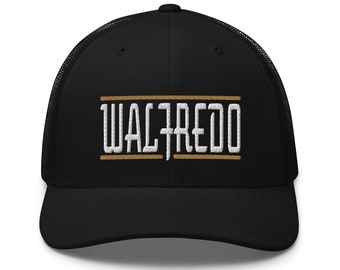 Walfredo Trucker Snapback Cap | Flat Embroidery | Inspired Phan Art Cap | Lot Style Cap | Jam Band Swag