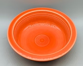 Homer Laughlin Fiesta Persimmon Butter Dish Lid Only and Persimmon Vegetable Bowl Sold Individually