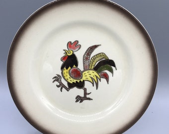 Red rooster plates | Etsy Red rooster plates | Etsy