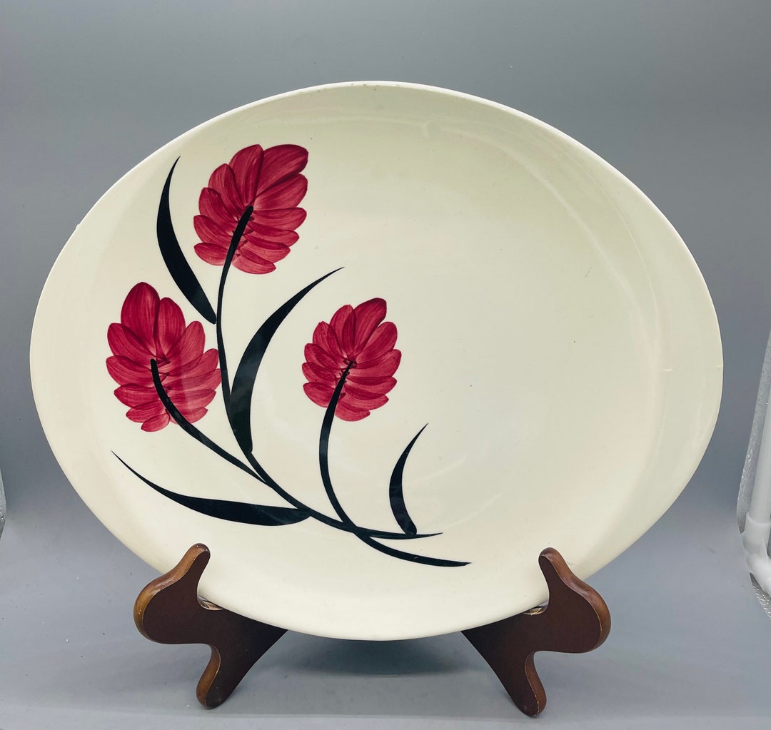 Blue Ridge Dinnerware Foxfire Platter - Etsy