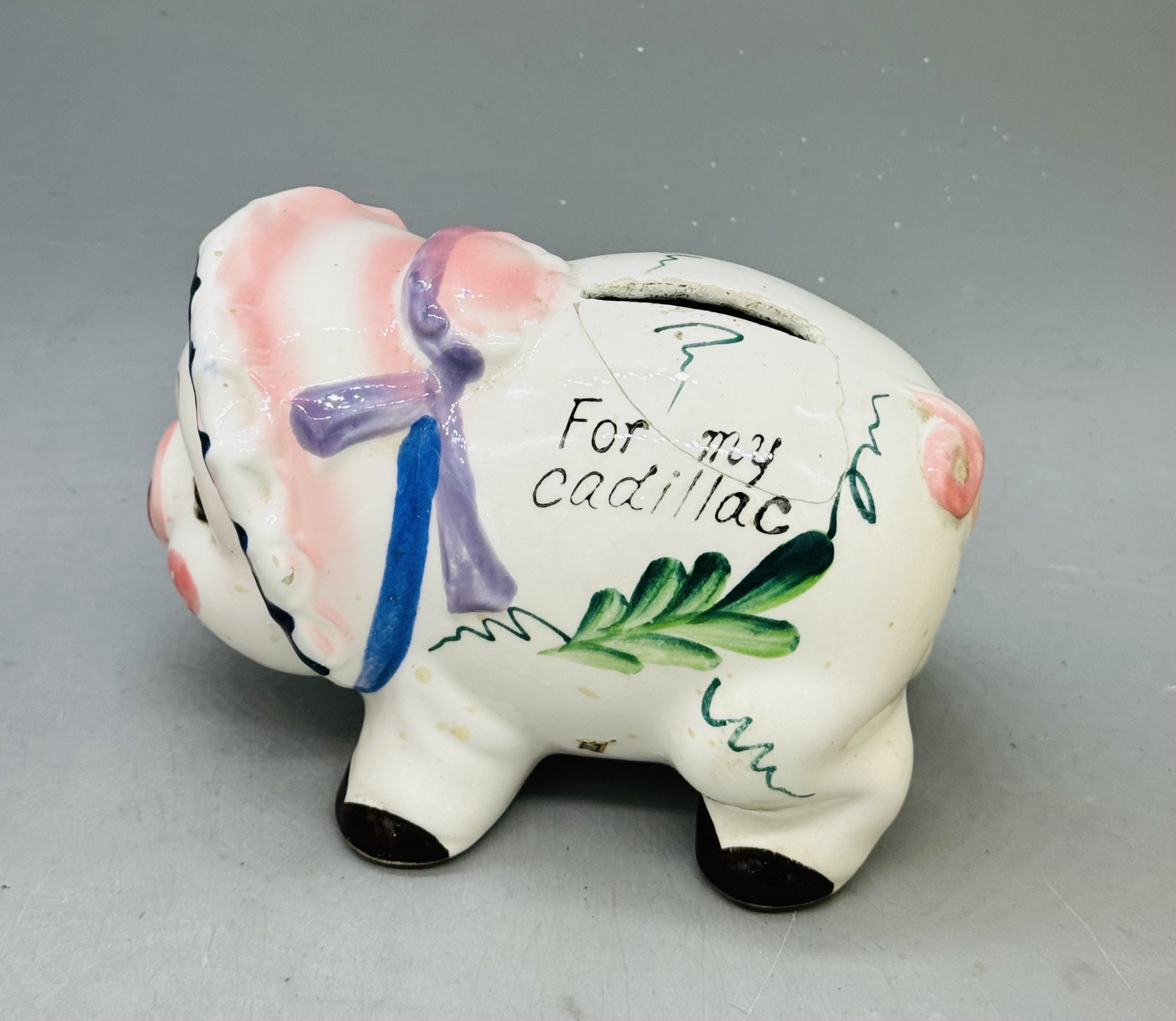 Vintage Coin “piggy Banks” Sold Individually Holland Mold