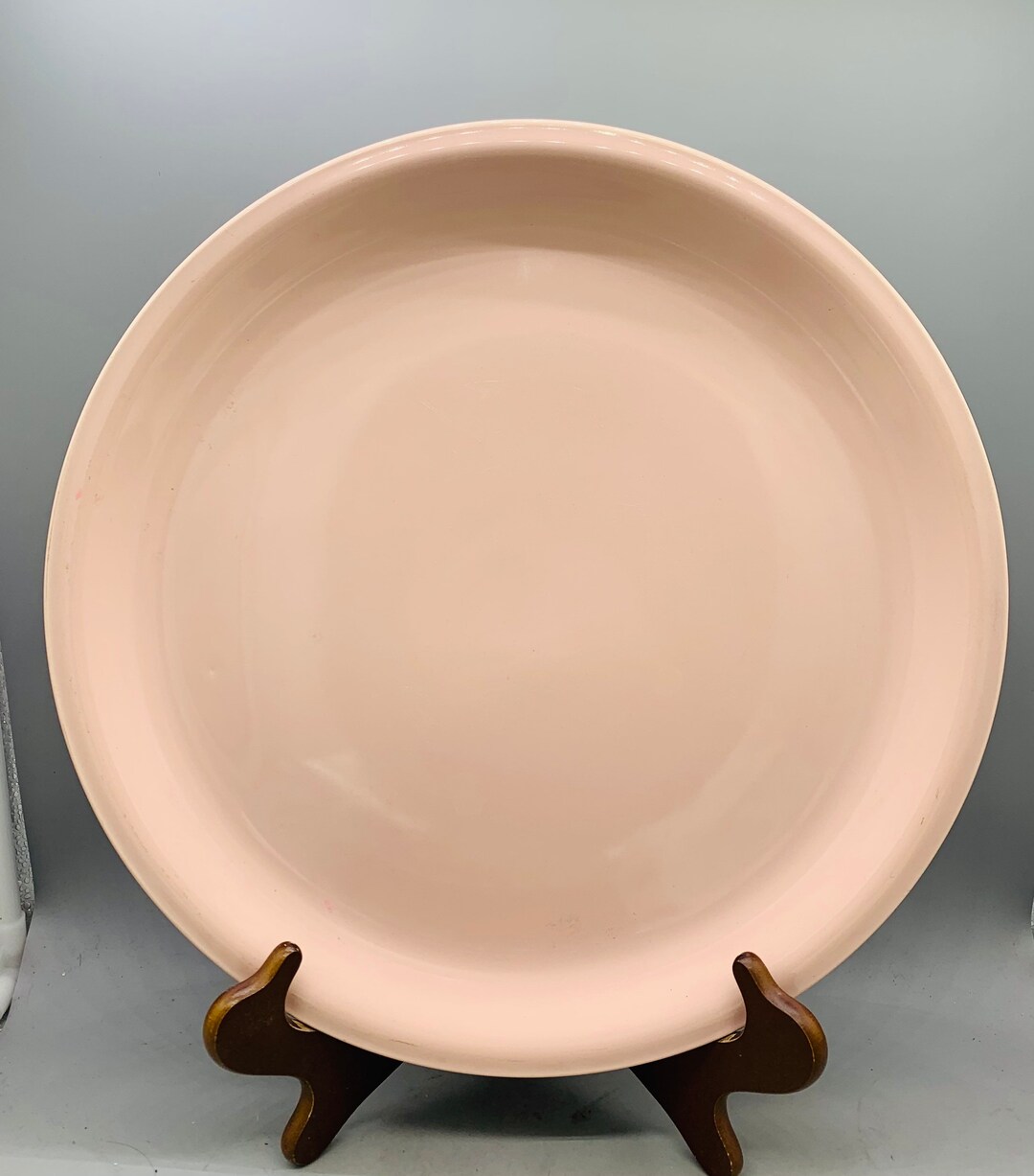 Homer Laughlin Jubilee Pink 14 Chop Plates Sold Individually Etsy UK