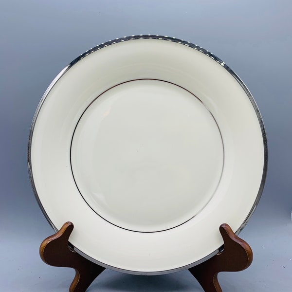 Lenox Dimension Solitaire Dinner Plates and Salad Plates Sold Individually