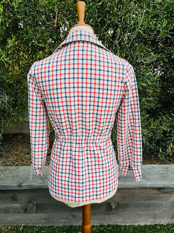 Vintage Wool Plaid Jacket - image 6