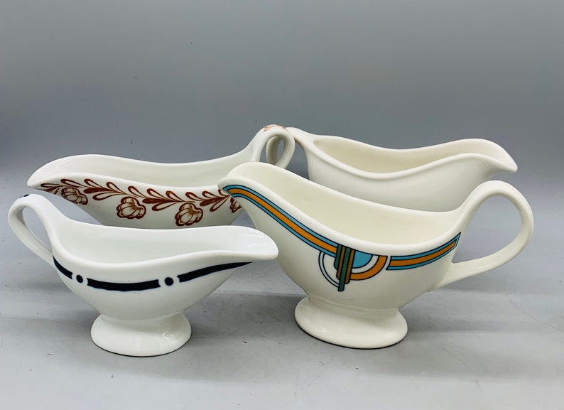 Vintage Restaurant Gravy Boats Sold Individually From Coors, Rego, Mayer, Etc image 1