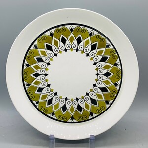 Mismatched Set of 5 Stoneware Dinner Plates/ Mix and Match Vintage ...