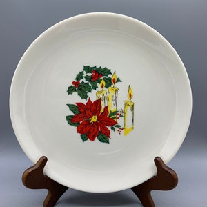 Vintage 1950’s Royal Devon Christmas Dinner Plates Sold Individually