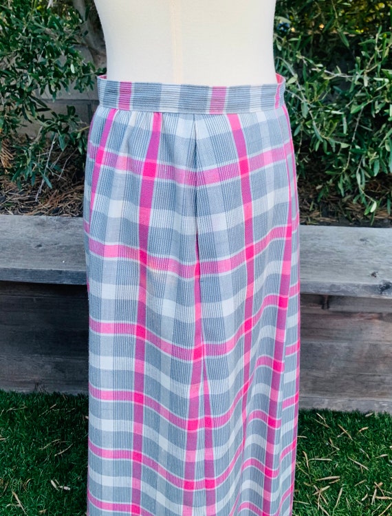 Pendleton Country Sophisticates Pink Gray Skirt - image 7