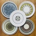 Mismatched Set of 5 Stoneware Dinner Plates/ Mix and Match - Etsy