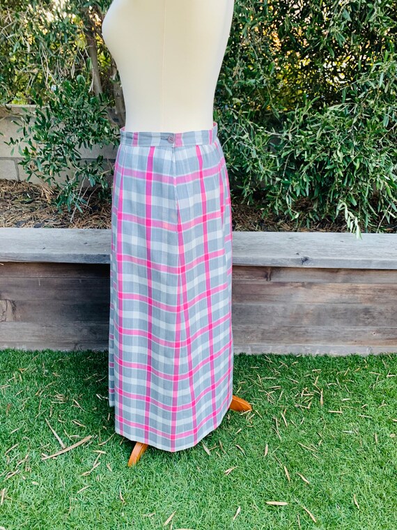 Pendleton Country Sophisticates Pink Gray Skirt - image 6