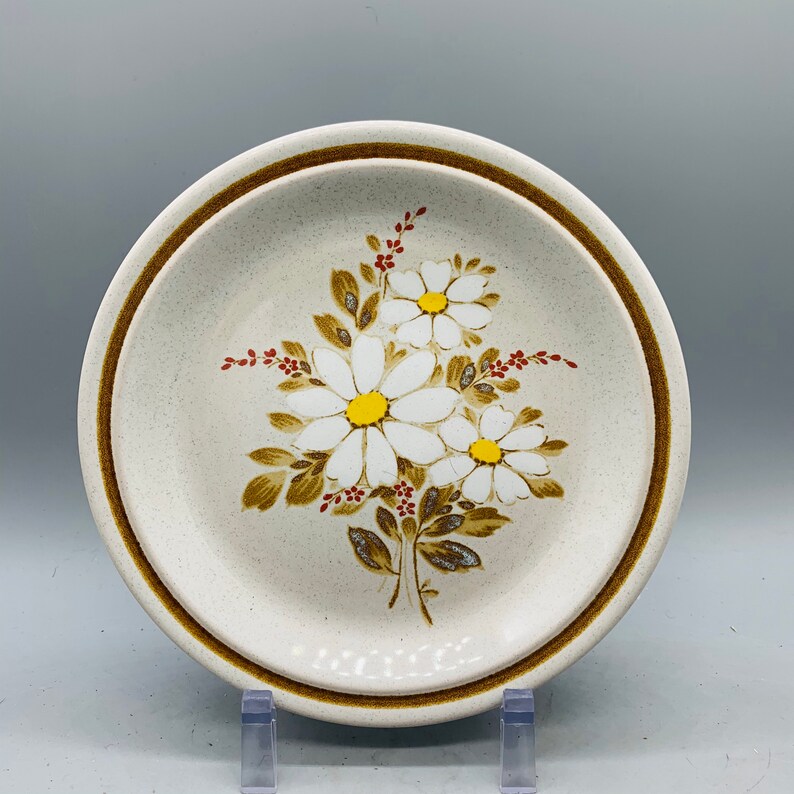 Mismatched Set of 5 Vintage Floral Salad Plates Etsy