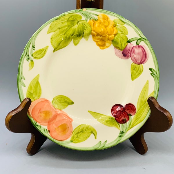 Franciscan Fresh Fruit Salad Plates, Cup and Saucer Sets and Fruit Bowls Sold Individually