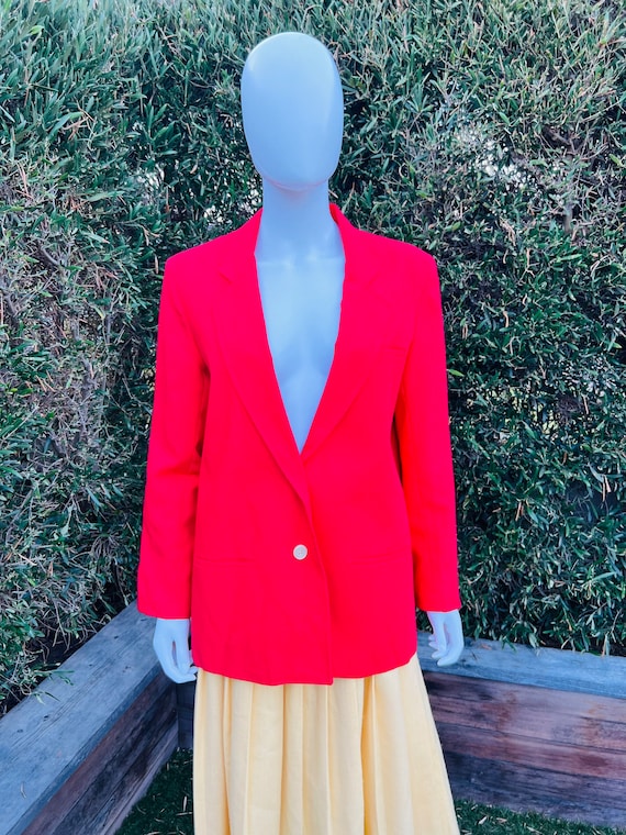 Jack Mulqueen Red Blazer