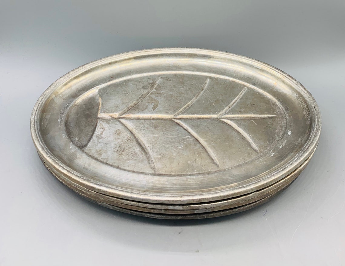 Wilton Pewter Individual Meat Tray With Tree of Life Design Etsy