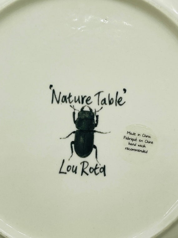 Natures Table Chameleon Salad Plates from Anthropologie Sold