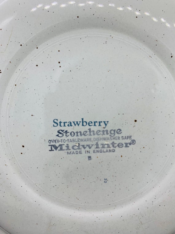 Midwinter Strawberry 6 1/4" Cereal Bowl 