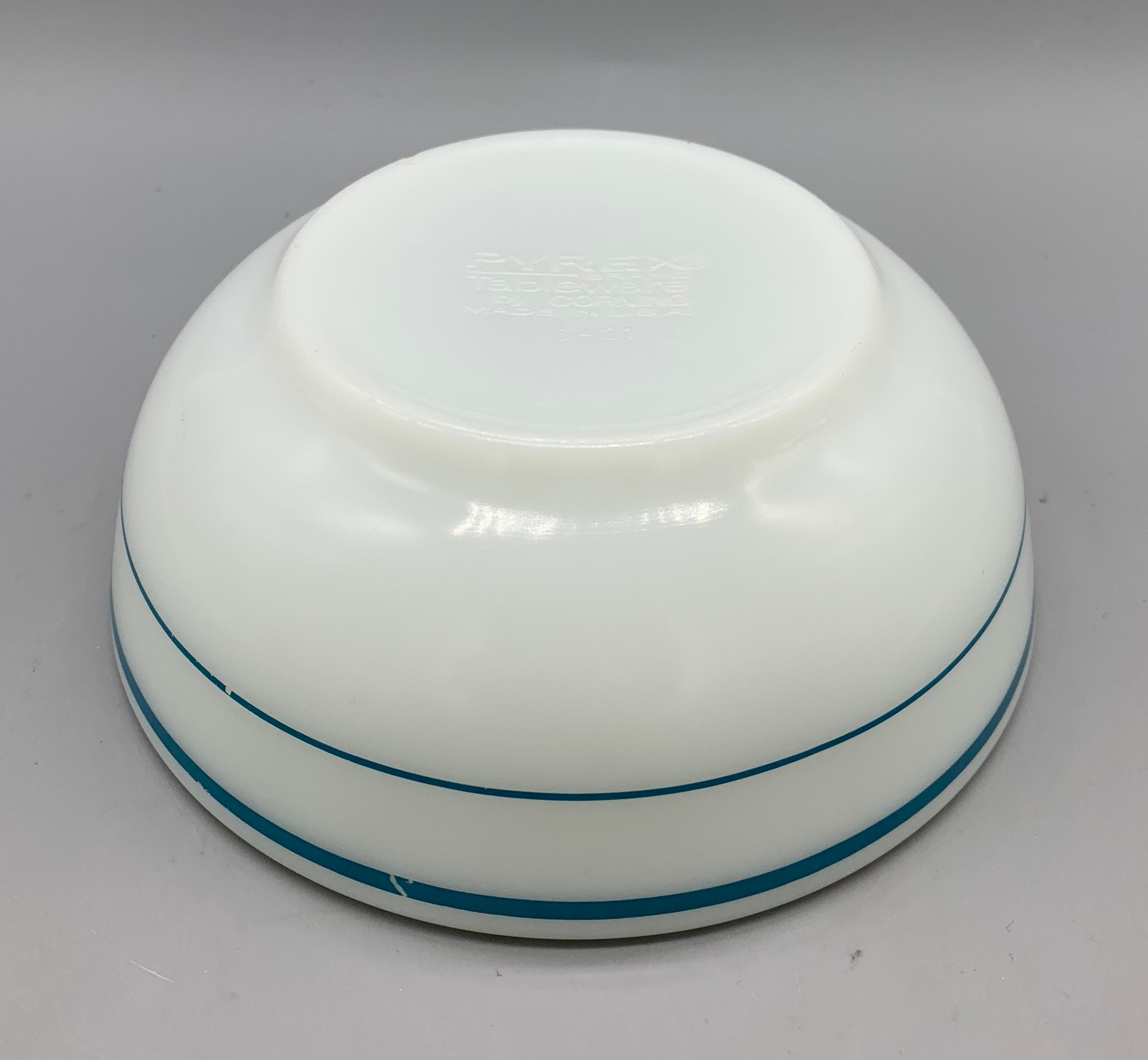 Vintage Pyrex Blue Band PYR7 Restaurant Tableware By Corning - Etsy 日本 Vintage Pyrex Blue Band PYR7 Restaurant Tableware By Corning - Etsy 日本