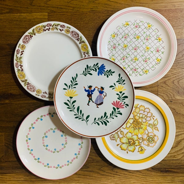 Mismatched Plates Etsy