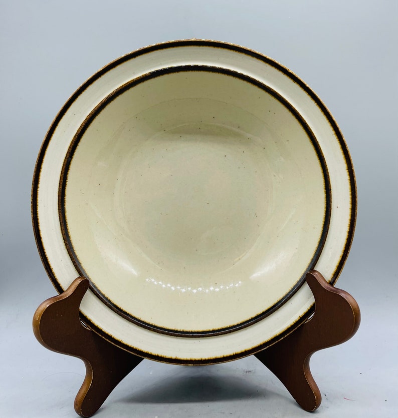 Sangos Rainbow Capri Stoneware Dinner Plates Salad Plates Etsy