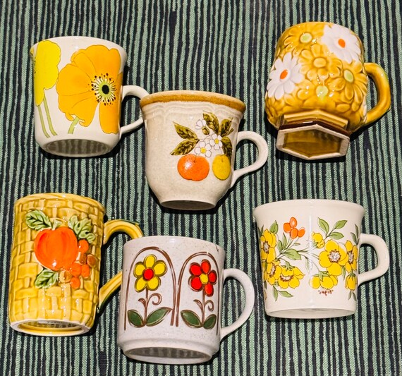 Vintage mugs discount