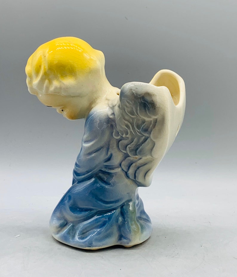 Vintage Royal Copley Ceramic Angel Wall Pocket/Planter Etsy