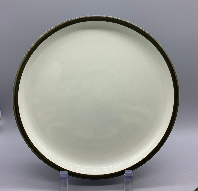 Denbylangley Camelot Dark Green Oval Platter Dinner Plates Etsy