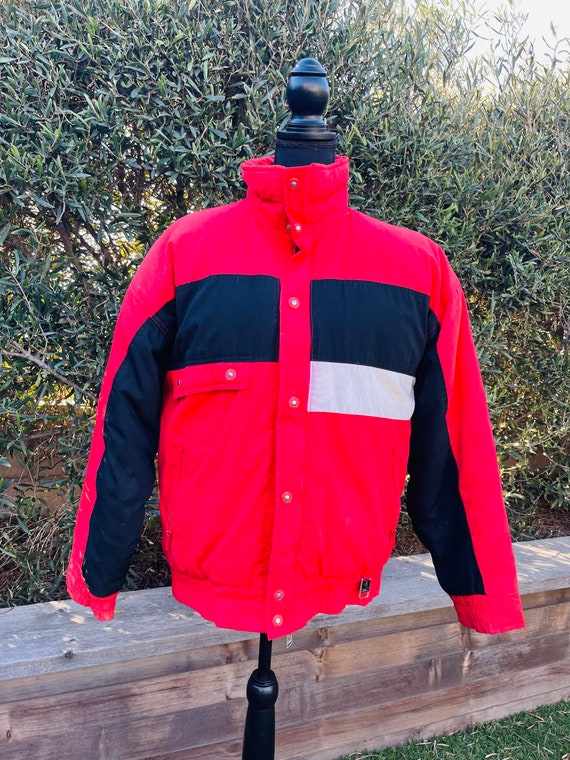 Vintage 80’s Downhill Racer Ski Jacket