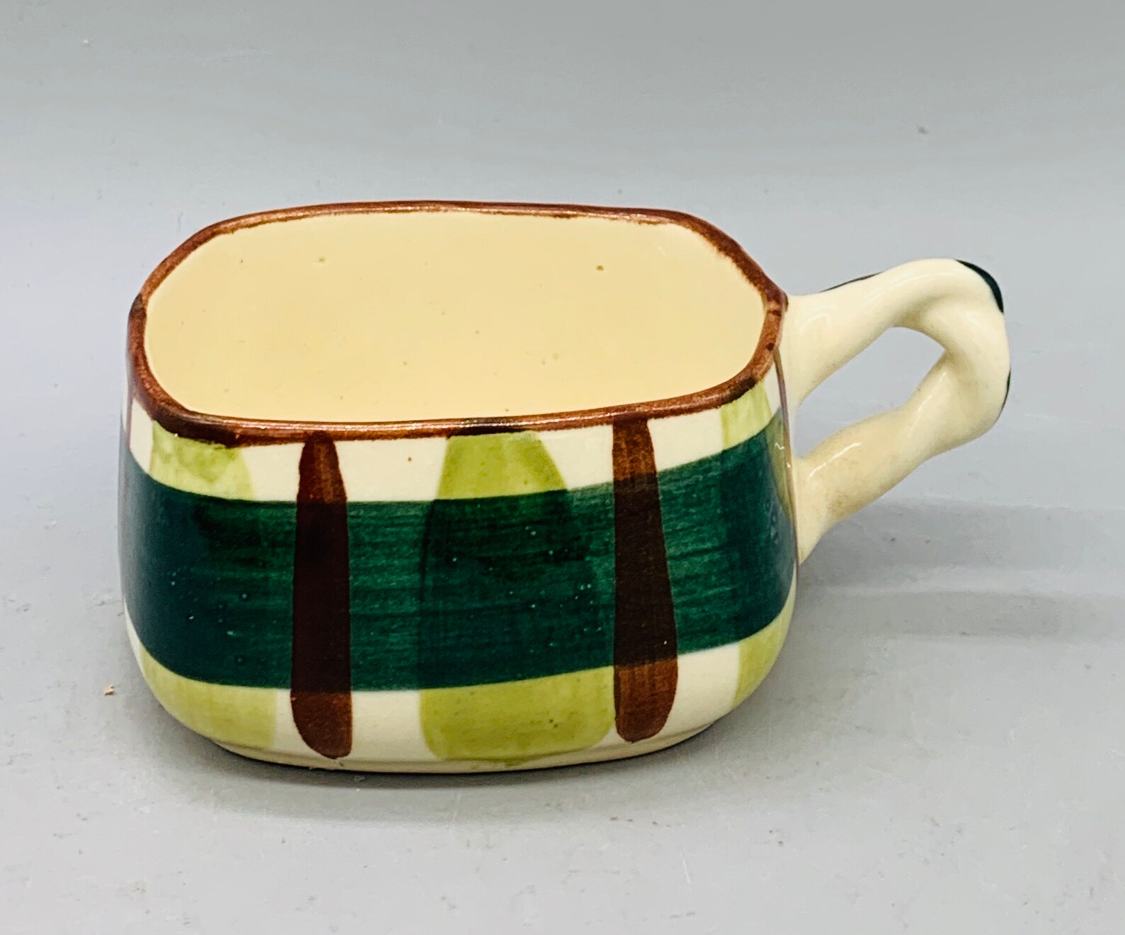 Blair Ceramics Hand Painted Gay Plaid Dinnerware Pieces Etsy