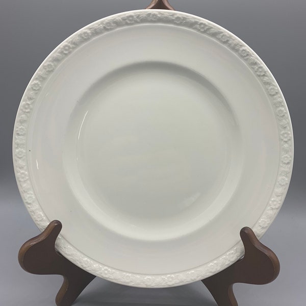 Wedgwood Hedge Rose Dinner Plates, Salad Plates, Bread Plates, Saucers, Cups and Serving Bowl