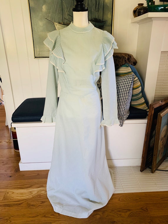 Vintage Large Renaissance Revival Prairie Dress