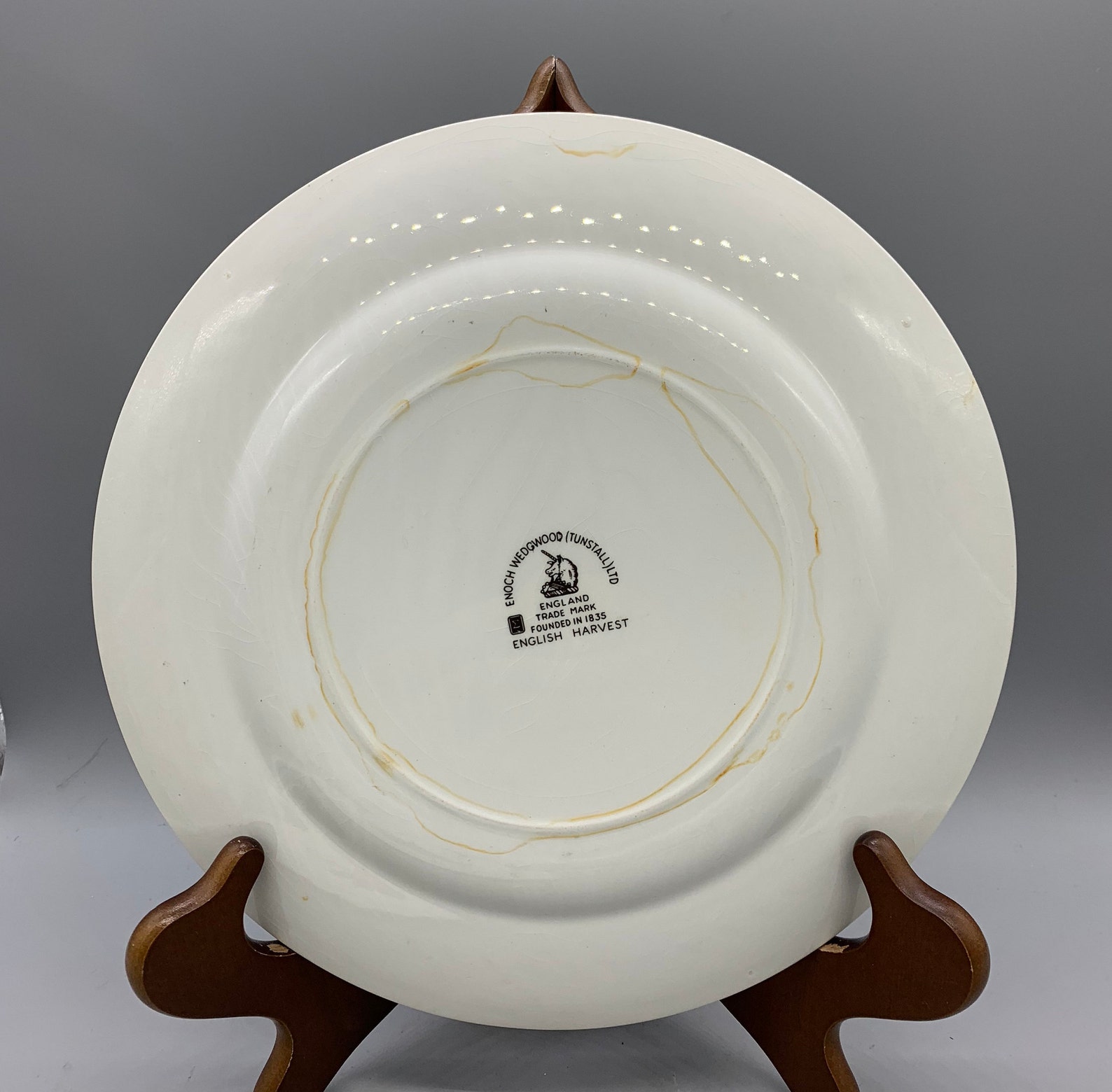 Wedgwood English Harvest Dinner Plates Set of 3 Etsy