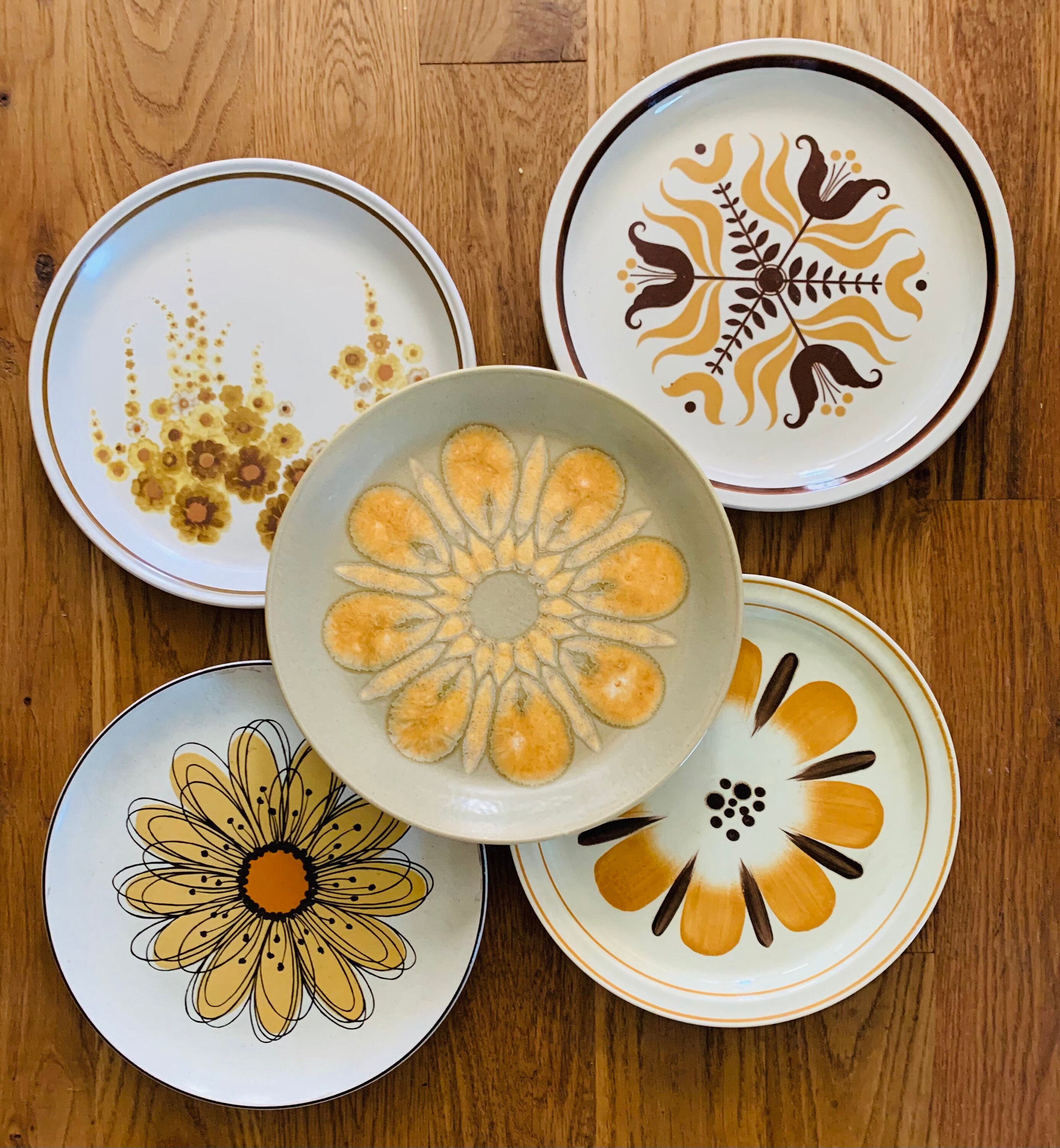 Orange dinner plate 2025