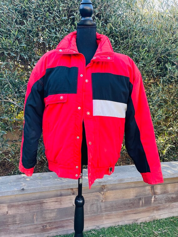 Vintage 80’s Downhill Racer Ski Jacket - image 9