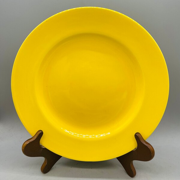 Yellow Dinner Plates Etsy