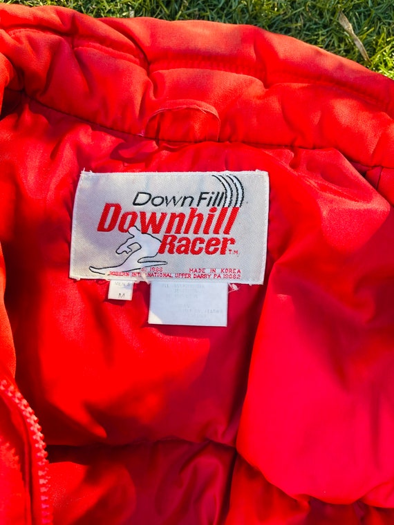 Vintage 80’s Downhill Racer Ski Jacket - image 6